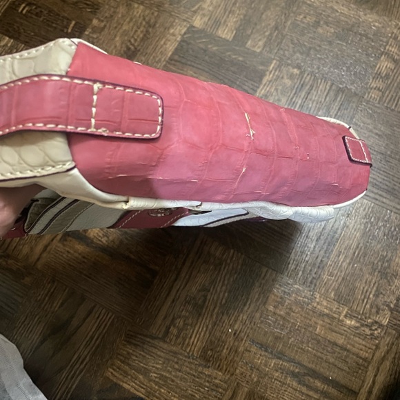 Pink and ivory purse - Picture 4 of 5